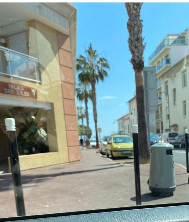 Magnifique 2 pièces Palm Bleach coté mer Cannes Exterior foto